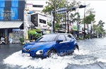 Triều cường dâng cao, gây ngập nặng nhiều nơi ở Cà Mau
