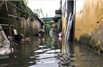 Mưa lớn gây ngập nhiều tuyến đường trung tâm thành phố Huế