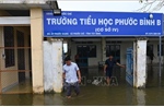 Nước sông Vàm Cỏ Đông dâng cao, học sinh nhiều điểm trường biên giới phải nghỉ học
