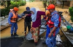 Malaysia: Hơn 33.000 người bị ảnh hưởng sau mưa lũ