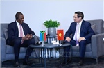 Thủ tướng Phạm Minh Chính tiếp Phó Tổng thống Cộng hòa Nam Phi Paul Mashatile