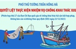 Phó Thủ tướng Trần Hồng Hà: Quyết liệt thực hiện nhiệm vụ chống khai thác IUU