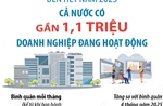 Tổng số doanh nghiệp đang hoạt động trên cả nước đạt gần 1,1 triệu 