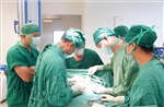 Phẫu thuật thành công ca bệnh hiếm gặp ở trẻ hơn 2 tháng tuổi