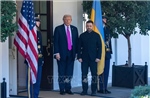 Tổng thống Mỹ và Ukraine bắt đầu hội đàm ở Mar-a-Lago