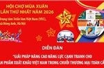 Diễn đàn về giải pháp nâng cao năng lực cạnh tranh cho sản phẩm xuất khẩu Việt Nam