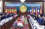 Tổng Bí thư Tô Lâm và Tổng Bí thư, Chủ tịch nước Lào hội đàm
