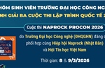 Nhóm sinh viên Trường Đại học Công nghệ giành giải Ba cuộc thi lập trình quốc tế 2026