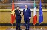 Chủ tịch Quốc hội Trần Thanh Mẫn hội đàm với Chủ tịch Hạ viện Italy