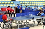 143 vận động viên khuyết tật tranh tài cầu lông, bóng bàn ở giải đấu cấp quốc gia