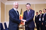 Thủ tướng Lê Minh Hưng gặp Thủ tướng Timor-Leste Xanana Gusmão
