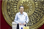 Chủ tịch Quốc hội làm việc với Thường trực Ủy ban Quốc phòng, An ninh và Đối ngoại của Quốc hội