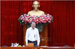 Thủ tướng Lê Minh Hưng làm việc với Ban Thường vụ Tỉnh ủy Vĩnh Long
