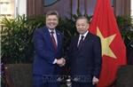 Tổng Bí thư, Chủ tịch nước Tô Lâm tiếp lãnh đạo một số doanh nghiệp lớn của Singapore
