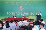 Đại hội IX Hội Nông dân Việt Nam: Các đại biểu thảo luận tại tổ