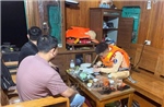 Tăng cường xử lý bến vật liệu xây dựng hoạt động không phép ven sông Hồng