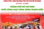 Thành phố Hồ Chí Minh khởi công loạt công trình trọng điểm