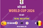 Kết quả tứ kết World Cup 2026 ngày 11/7