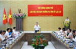Thủ tướng Lê Minh Hưng làm việc với Ban Thường vụ Tỉnh ủy Lào Cai