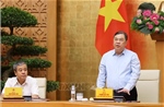 Đoàn kiểm tra của Ban Chỉ đạo 35 Trung ương làm việc với Ban Thường vụ Đảng ủy Chính phủ