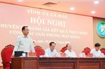 Cà Mau gắn trách nhiệm người đứng đầu với tiến độ giải phóng mặt bằng