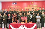 Kết nghĩa lực lượng bảo vệ biên giới, vun đắp tình hữu nghị Việt Nam -  Lào