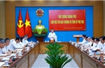 Thủ tướng Lê Minh Hưng làm việc với Ban Thường vụ Tỉnh uỷ Phú Thọ