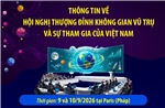 Thông tin về Hội nghị Thượng đỉnh không gian vũ trụ và sự tham gia của Việt Nam