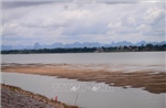 Mực nước sông Mekong tại Thái Lan giảm xuống mức báo động