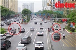 Phân làn cứng trên đường Võ Chí Công: Nhiều ô tô vi phạm sẽ bị phạt nguội