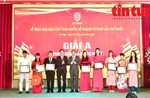 Trao giải báo chí và cuộc thi tìm hiểu về Bộ, ngành Tư pháp