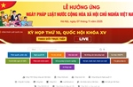 Cổng Pháp luật quốc gia ra mắt phiên bản mới ngày 7/11