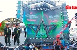 Hà Nội: Trận địa pháo hoa và sân khấu Countdown hoành tráng đón năm mới 2026