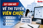 Quy định mới về thi tuyển viên chức
