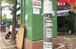Chặn quảng cáo trên tủ điện để bảo đảm mỹ quan đô thị
