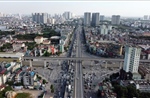Phân luồng, tổ chức giao thông đường Vành đai 3 trên cao, hướng từ siêu thị Big C đến cầu Mai Dịch