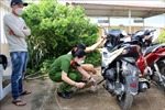 Bình Thuận triển khai việc đăng ký xe mô tô, xe gắn máy tại Công an xã