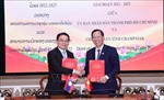 TP Hồ Chí Minh và tỉnh Champasak, Lào ký thỏa thuận hợp tác hữu nghị