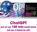 ChatGPT đạt kỷ lục 100 triệu người dùng chỉ sau 2 tháng ra mắt