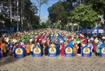 TP Hồ Chí Minh: Ngày hội vì sức khỏe người lao động và đồng diễn áo dài