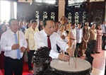 Dâng hương kỷ niệm 111 năm Ngày sinh Chủ tịch Hội đồng Bộ trưởng Phạm Hùng