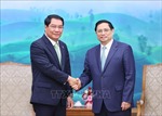 Thủ tướng Phạm Minh Chính tiếp Đô trưởng Vientiane