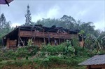 Mưa lớn, dông lốc gây nhiều thiệt hại ở Lào Cai