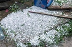 Sơn La: Mưa đá, gió lốc, sét gây thiệt hại về nhà ở, tài sản tại xã Chiềng Khay