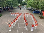 Hơn 30.000 phụ nữ Thủ đô đồng diễn dân vũ mừng 70 năm Chiến thắng Điện Biên Phủ