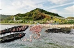 600 vận động viên tranh tài Giải bơi vượt biển Lý Sơn Cross Island 2024