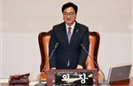 Chủ tịch Quốc hội Trần Thanh Mẫn chúc mừng Chủ tịch Quốc hội Hàn Quốc