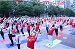 1.500 người đồng diễn tại Ngày Quốc tế Yoga lần thứ 10