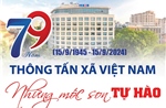 79 năm Thông tấn xã Việt Nam: Những mốc son tự hào