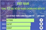 Việt Nam tăng 15 bậc về Chỉ số Phát triển Chính phủ điện tử